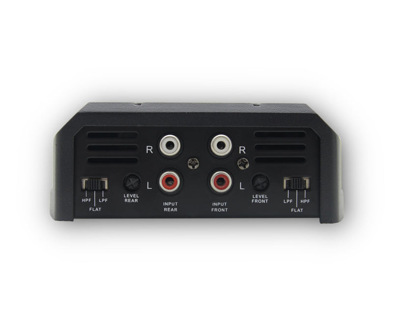 SA 400.4 2 Ohms Compact Digital 4 Channels Amplifier, 400 Watts RMS 400x4, 2Ω Stable, Multichannel Digital Car Audio Amp TS, Full-Range Sound Quality, Crossover