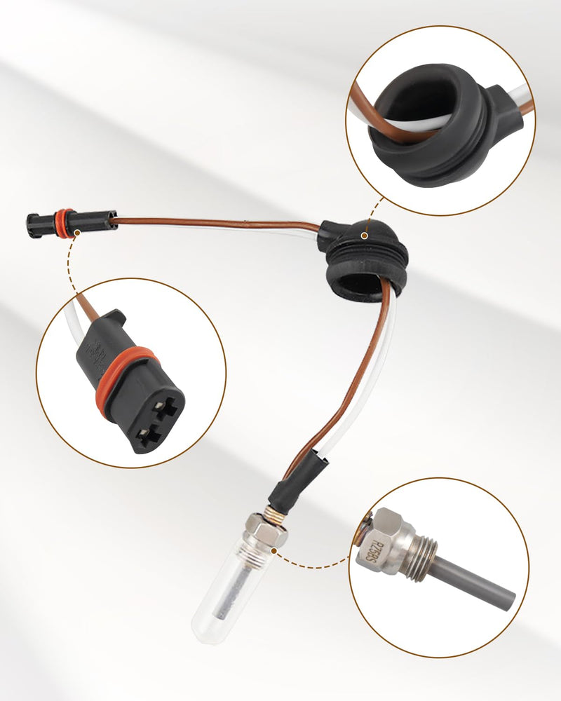 22451901 12V Heater Glow Plug Repair Kit and 12V Fuel Metering Pump Heater Fit for Eberspacher Airtronic D2 D4 Replace 252069011300, Parking Heater Maintenance with Strainer Screen