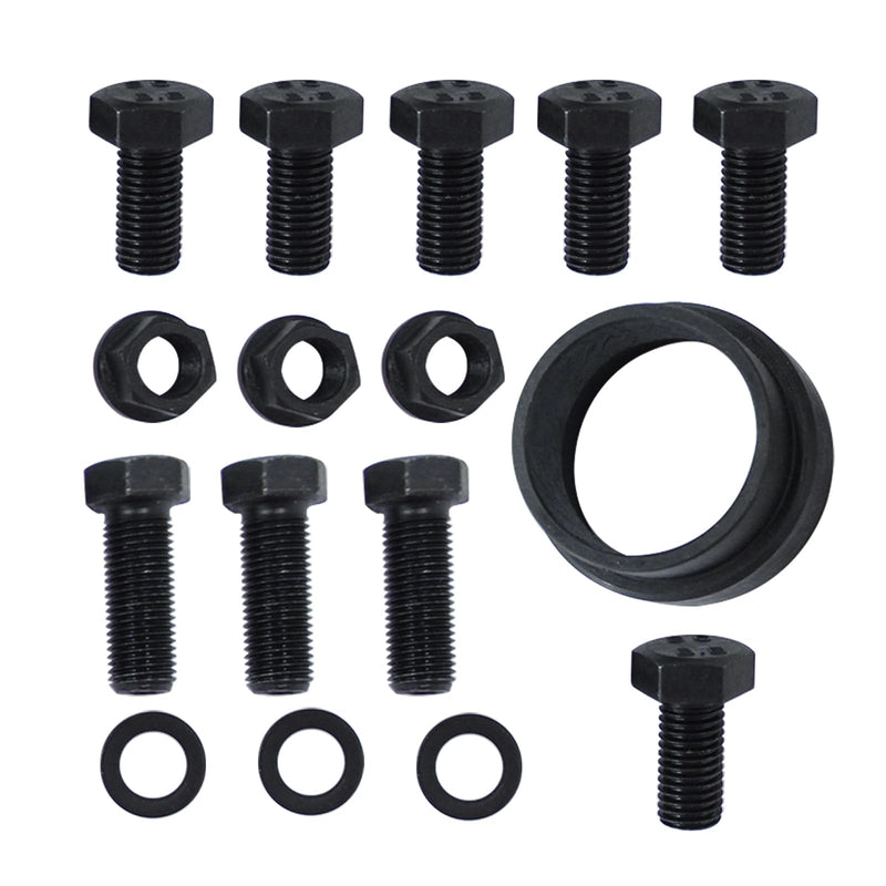 GM Gen III LS V8 Torque Converter Adapter Sleeve & Bolts Kit For TH350/700R4