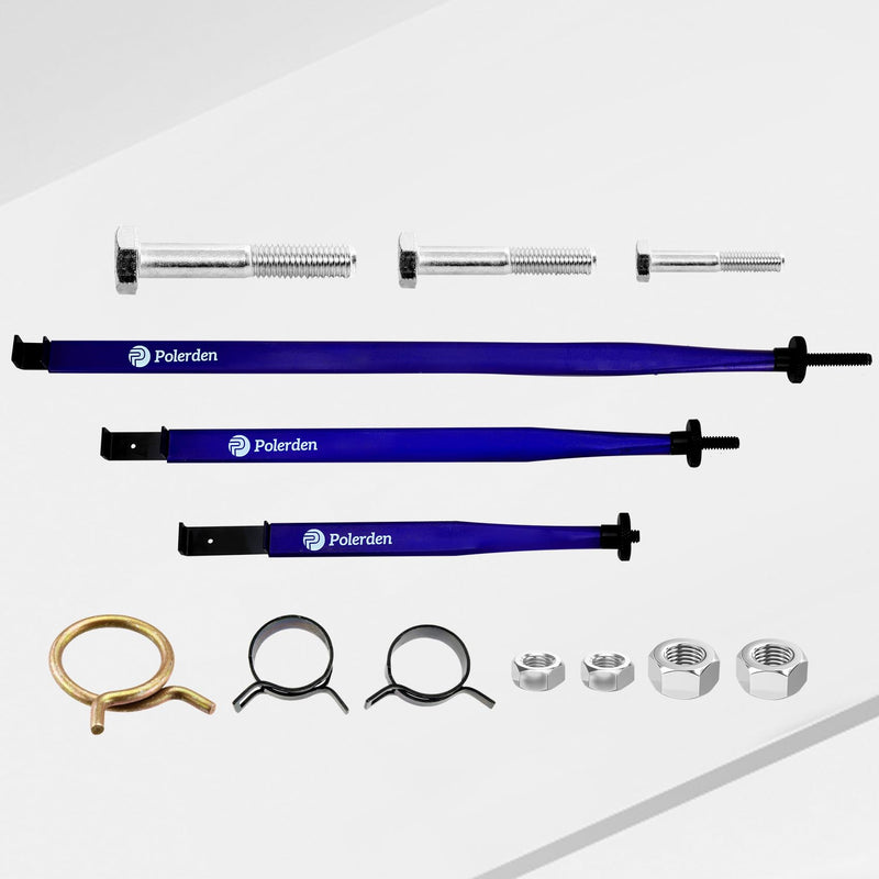 P Polerden 2026 Upgrade Extension Clamps Tool, Hold Nuts, Bolts & Hose Clamps-Your Third Hand in the Tight Space Extension Clamp Tight Tool, Versatile Vise Grip for Small Spaces 3 Year Warranty Blue