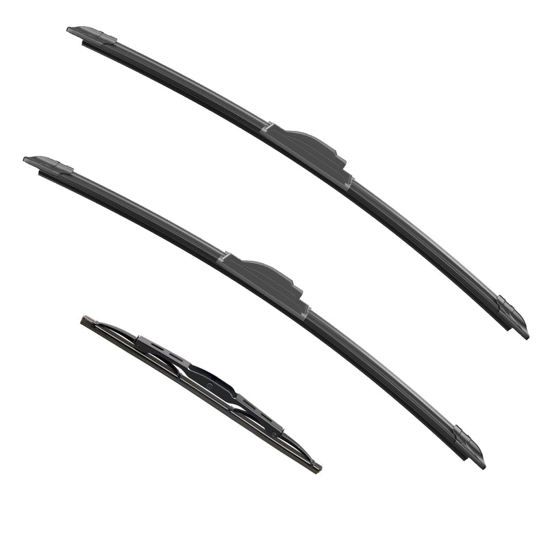 ANIKLUIM® 22"+22" Wiper Blades with 16" Rear Wiper Blade Set Replacement for 2000-2006 Suburban 1500 Suburban 2500 Windshield Wipers Original Factory Quality (Pack of 3) 22''+22''+16''