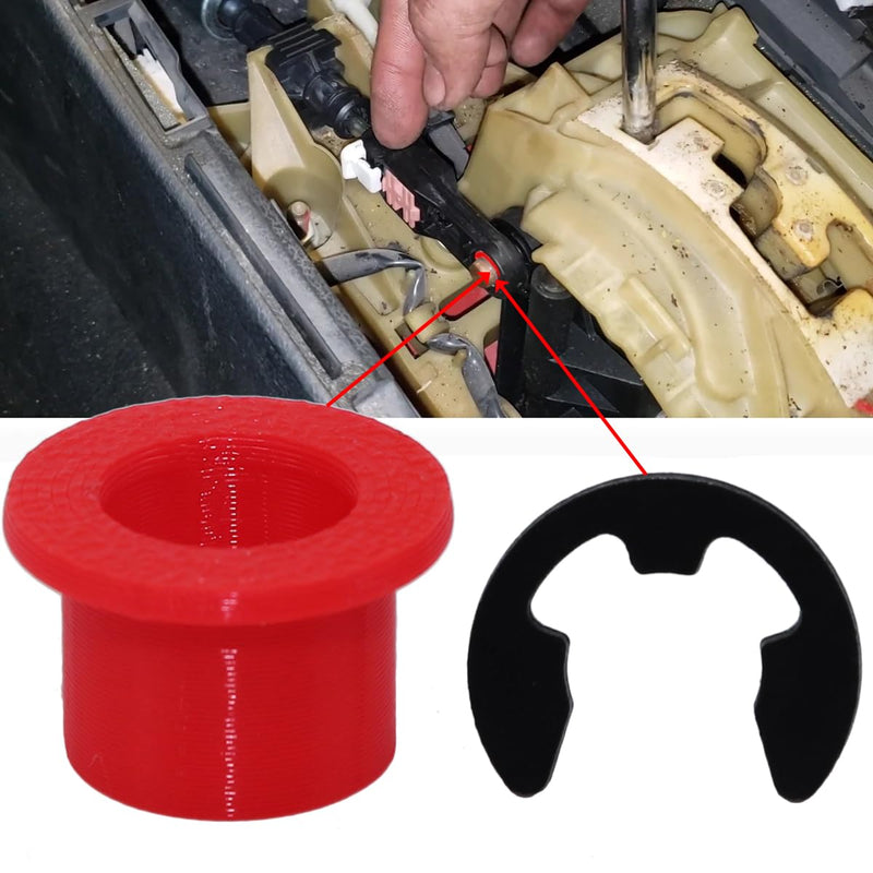 Upgraded Shifter Cable Bushing Kit for Toyota Sienna 2004-2010 - Fixes Loose Shifting, Gear Selector Issues - Includes Bushing & Lock Washer Replaces OEM 33820-08020 & 3382008020 & 33820-02131