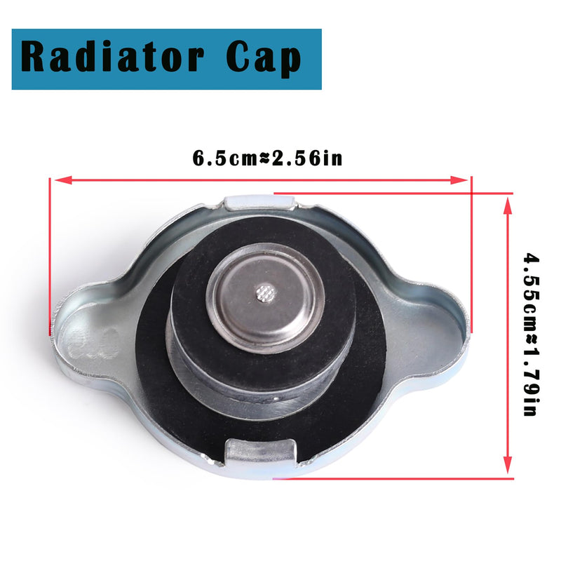 Radiator Cap Compatible with Mitsubishi Honda Toyota Mazda Nissan Opel Hyundai Suzuki Kia Daihatsu etc Models 16401-63010 16401-71010 16401-73010 1306J1 16401-87710 16401-15210