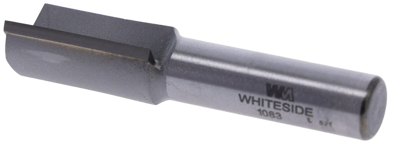 Whiteside Router Bits 1083 Straight Bit with 11/16-Inch Cutting Diameter and 1-1/4-Inch Cutting Length
