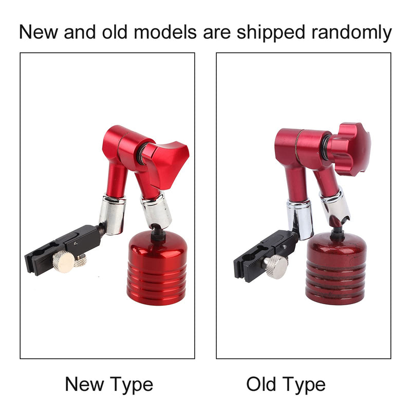 Magnetic Base Indicator Holder 50kg Pull Dial Indicator Holder | Red Magnetic Indicator Base, Universal Magnetic Base Stand, Mini Magnetic Base Indicator Hold