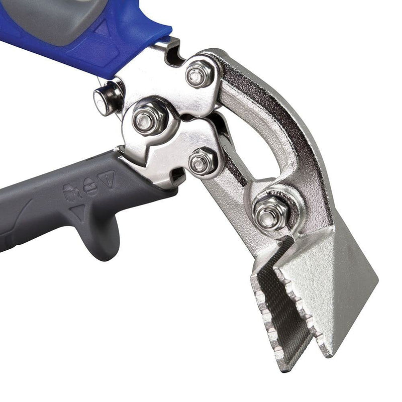 Klein Tools 86524 Hand Seamer, Offset Metal Seamer has 3-Inch Jaw, Bends 22 Gauge Steel and 24 Gauge Stainless Offset Hand Seamer