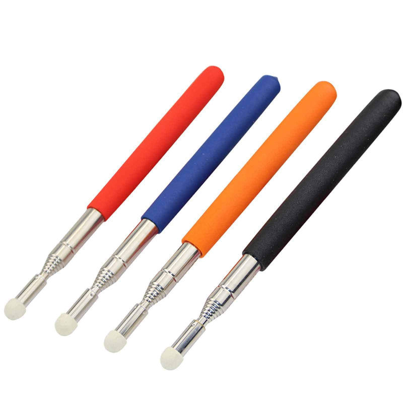 Pointer Sticks,Extendable Pointer,Hand Pointer for Classroom,Classroom Pointer for Teacher,Telescopic Teacher Pointer Retractable Pointer Hand Pointer for Kids Whiteboard Pointer (Orange) Orange