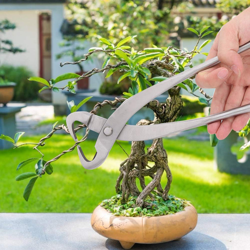 27cm Stainless Steel Trunk Splitter Bonsai Tools Professional Garden Branch Cutter Beginner Bonsai Tools Trunk Splitter Scissors Garden Pruning Equipment