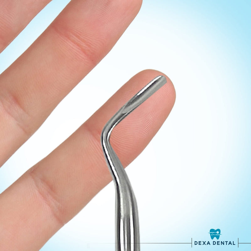 Root Elevator Set – Luxating Periotome, Apical Molt Osteotome, Root Extraction Instruments, Professional Oral Implant Tools - 15 Pcs 15 Pcs Set