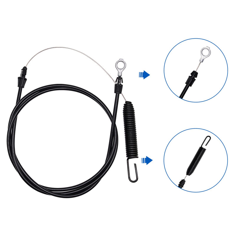 Pro-Parts 584243501 Clutch Cable for for Husqvarna Craftsman Poulan Lawn Tractor