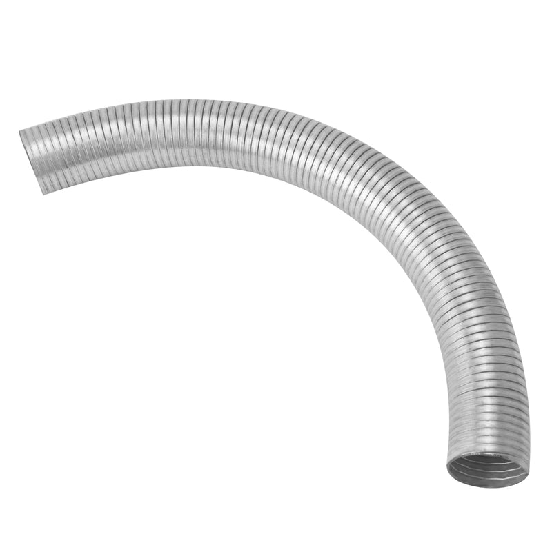 1.75" x 16.5" Length Universal Stainless Steel Exhaust Flex Pipe, 1.75 Inch Flexible Exhaust Pipe 1.75'' x 16.5‘’