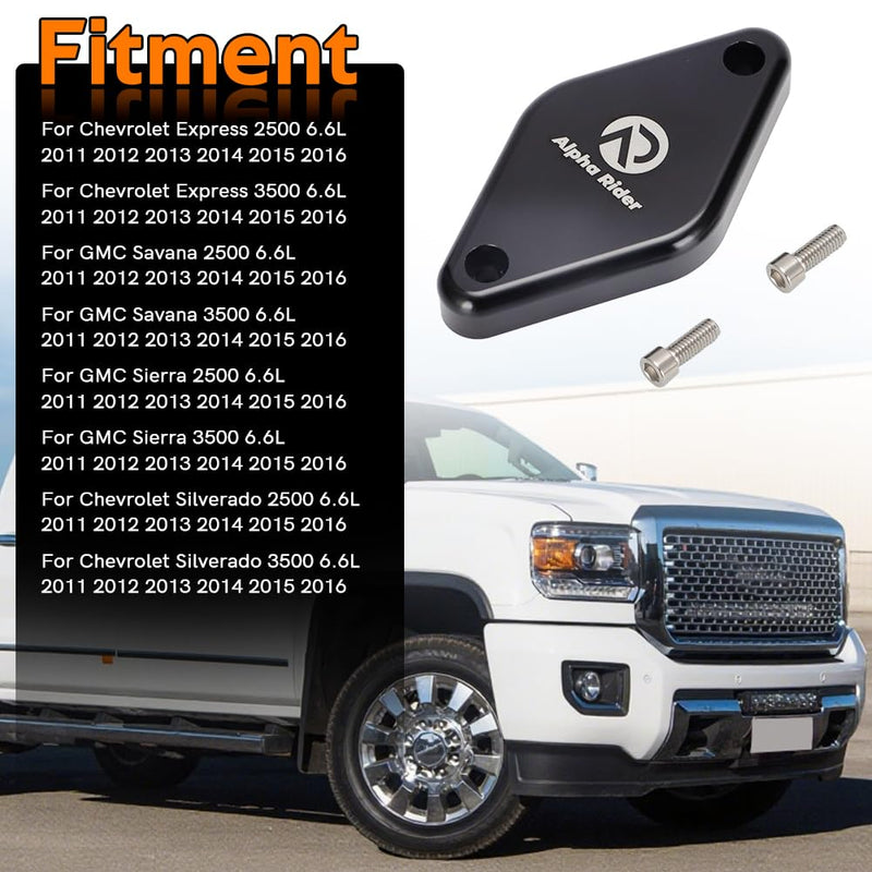 AUTOVIC Intake Plate for Chevy GM Duramax 6.6L LML 2011-2016
