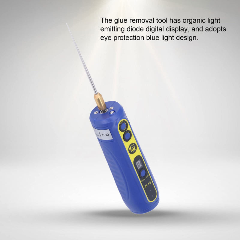 Portable LCD Screen Glue Remover, 4 Levels Adjustable Electric Glue Removal Tool Mobile Phone LCD Screen Dry Glue Clean Machine Caulking Tools ，for Mobile Phone Repair Smoothing and Removing Scrape