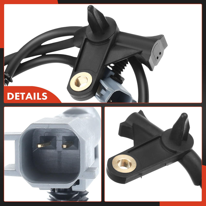 [AUSTRALIA] - A-Premium ABS Wheel Speed Sensor Compatible with Chrysler & Dodge Models - Town & Country, Caravan, Grand Caravan, 2006-2007, Front Right Passenger Side, Replace# 4683470AE, 4683470AF