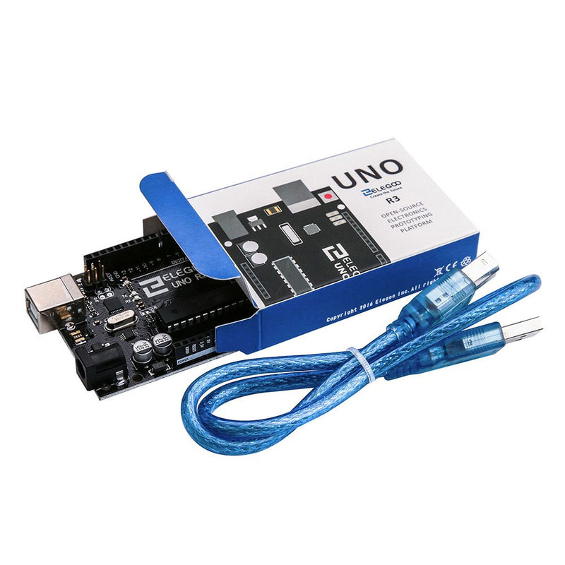 ELEGOO UNO R3 Board ATmega328P & ELEGOO Mega R3 Project The Most Complete Ultimate Starter Kit