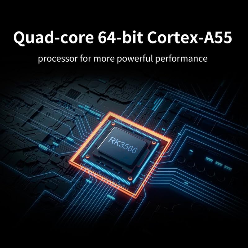 Orange Pi Compute Module 4 4GB+32GB, Rockchip RK3566 Quad-Core 64-Bit Single Board Computer, Orange Pi CM4 4GB RAM 32GB eMMC Flash, Support 2.4/5.0GHz Wi-Fi & Bluetooth 5.0 (CM44G32G) CM44G32G