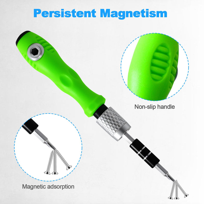 32 in 1 Small Precision Screwdriver Set, Zoikuloi Magnetic Mini Screwdriver Set, Professional Tiny Repair Tool Kit for Glasses, Watches, Laptop, Electronics, Toys, Jewelry, Computers