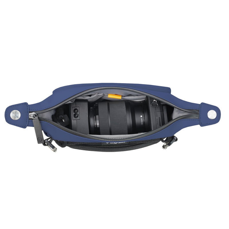 Vanguard VEO Lite S2L NV - Lightweight 2 Liter Camera Shoulder Bag, Navy