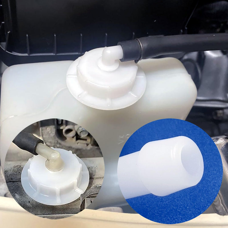 Expansion Tank Cap, Overflow Tank Cap with Joint, Radiator Coolant Reservoir Cap Replacement for Honda Acura Accord Civic Pilot Insight Element, Compatible with Replace# 19106-RNA-A48