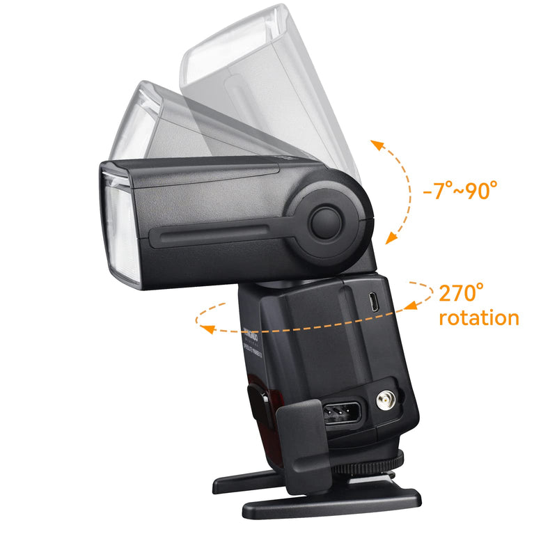 YONGNUO YN565EX III C Flash Speedlite, Hot Shoe Flash TTL HSS Slave, Compatible with 1500D 1300D 800D 750D 60D 50D