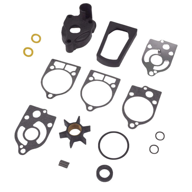 77177A3 Water Pump Impeller Kit Compatible with Mercury 30 35 40 45 50 60 70 HP 2 Stroke Outboards Replacement 46-77177A3 18-3324