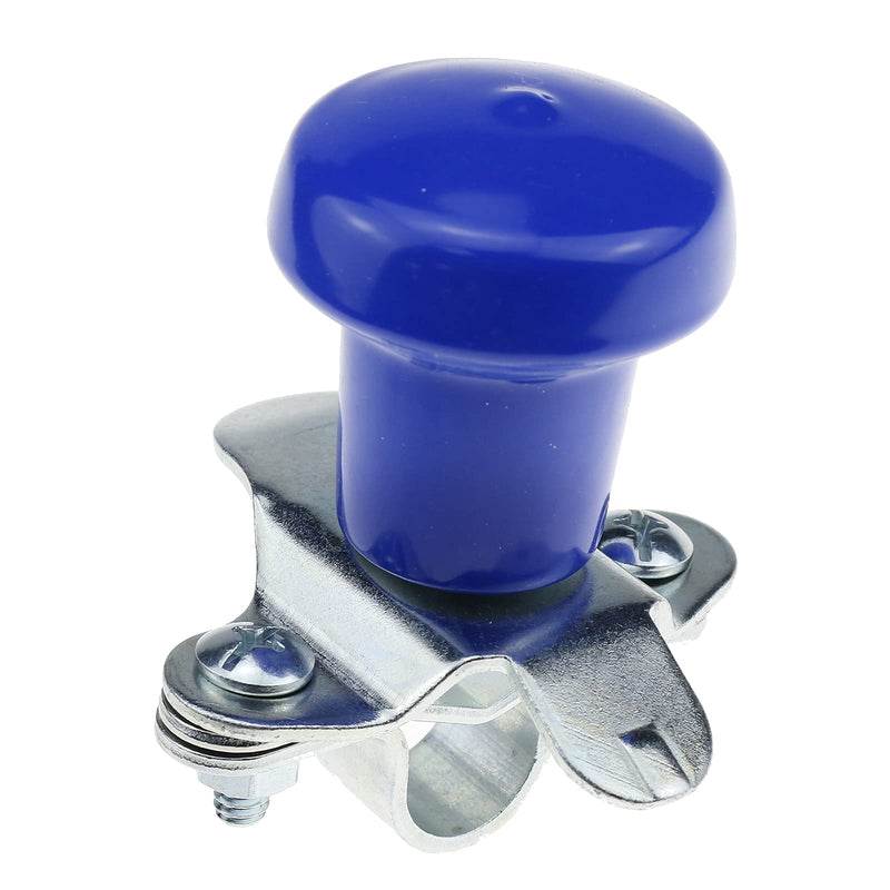 DVparts Blue Vinyl Steering Wheel Spinner Tractor Knob Rubber Sleeve WSV120B for Ford Farmtrac Landtrac LS Tractor Universal Product