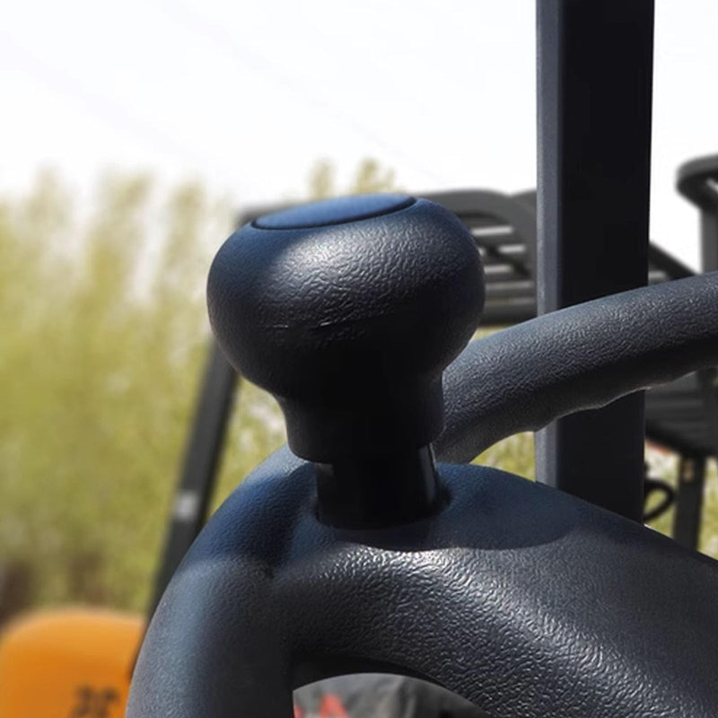 2Pcs Steering Wheel Knob Spinner, Steering Wheel Spinner Knob, Steering Wheel Power Handle Spinner Knob, Universal Steering Wheel Ball Knob for Forklifts, Trucks, Tractors, Lawn Mowers, Cars, Boats