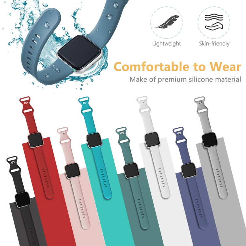 Lamshaw Compatible for Gard Pro Ultra 3 Bands, New Soft Silicone Sport Replacement Straps Compatible for Gard Pro Ultra 3, ULTRA 2+, HEALTH 3 48mm, 41mm, HEALTH 2+, 2 Smart Watch 3 Pack-1 22mm size band