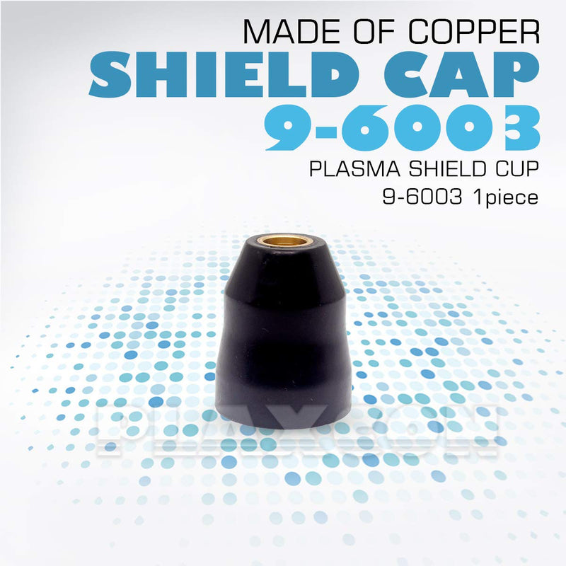 PLAXCON Plasma Electrode 9-6506 Tip 9-6501 Swirl Ring 9-6507 Shield Cup 9-6003 Kit for Thermal Dynamics PCH25/38 PCH/M-26 PCH/M-28 PCH-40 Plasma Torch 23pcs