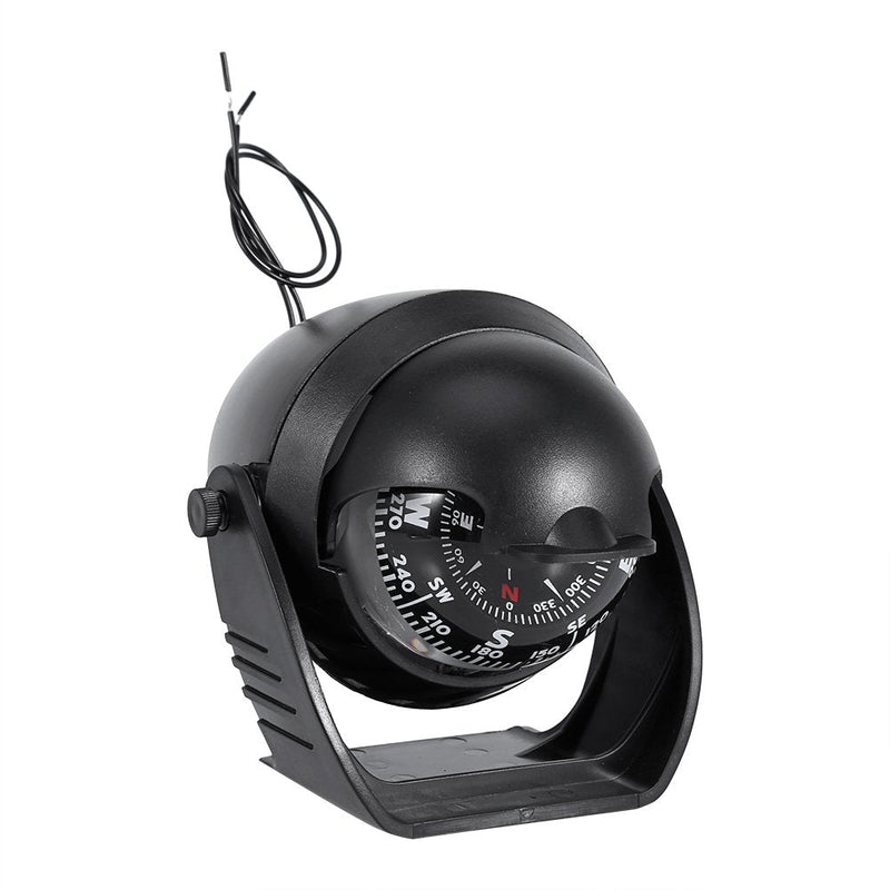 Digital Marine Compass,Outdoor Compass High Precision Led Light Pivoting Compass Navigation Electronic Navigation Compass for Car Boat Marine Ejoyous Compass Richie Compass for Boat