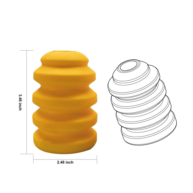  [AUSTRALIA] - Silverado 07-19 Rear Bump Stops, Jounce Bumpers Fit for Chevy 2007-2019 Silverado 1500, 2007-2019 Sierra 1500 15236353 (1 Pair)
