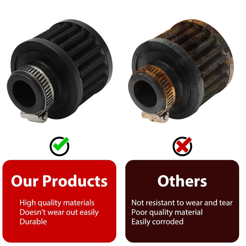 Valve Cover Breather Filter 18mm Vent Crankcase Breathe Car Accessory for Acura Integra RSX Civic K-Series US K-swap K20 K20A K24