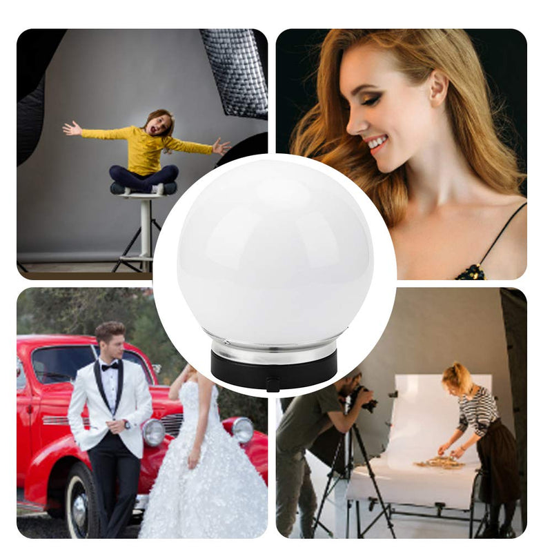 Acouto 15cm Soft Light Ball for Bowens Mount General Flash Lampshade Diffuser Photography Accessory White Translucent