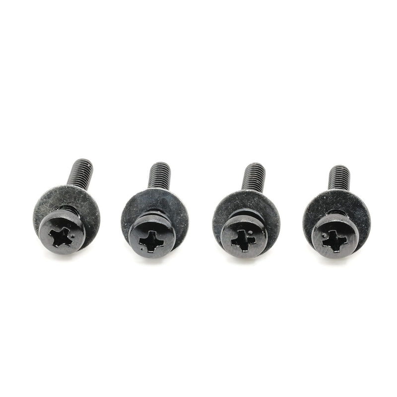 ReplacementScrews M4 Wall Mount Screws Compatible with Samsung 19-22mm Installations (1.25mm Pitch)