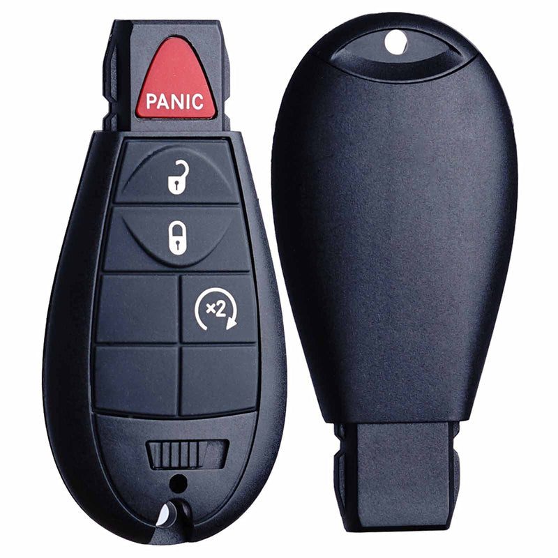 MechanMagic Key Fob FOBIK Replacement Compatible for Dodge Ram 1500 2500 3500 Truck 2009-2012 Journey Challenger Grand Caravan Jeep Grand Cherokee Commander Keyless Entry Remote Start Control