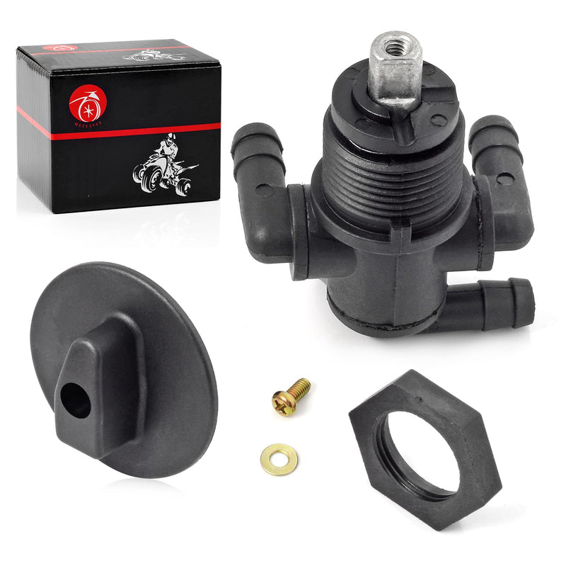 Fuel Tank Valve Petcock 3 Way & Knob NUT For Polaris Sportsman 335 400 500 600 700 Twin Magnum Trail Boss 325 330 500 7052161 5432559