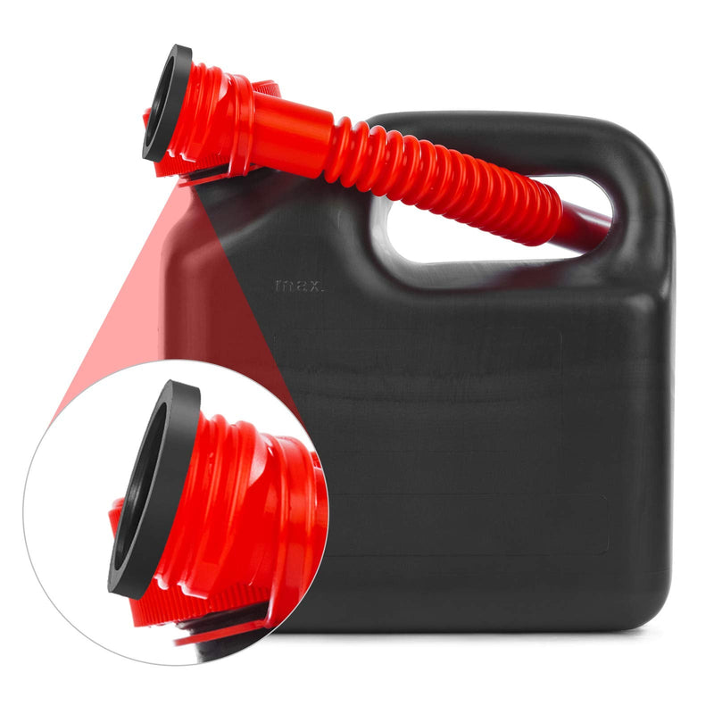 Frienda Replacement Gas Can Spout Gaskets Rubber Ring Can Gaskets Fuel Washer Seals Spout Gasket Sealing Rings Replacement Gas Compatible with Most 10