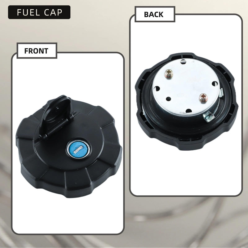 RD411-51122 Fuel Tank Cap with 2 keys 411-51122 for Kubota SVL75 SVL90 SVL95 KX41 KX040 KX91 KX121 KX161 U35 U45S U45ST U55 Q581 901C 902C 903C Gas Cap