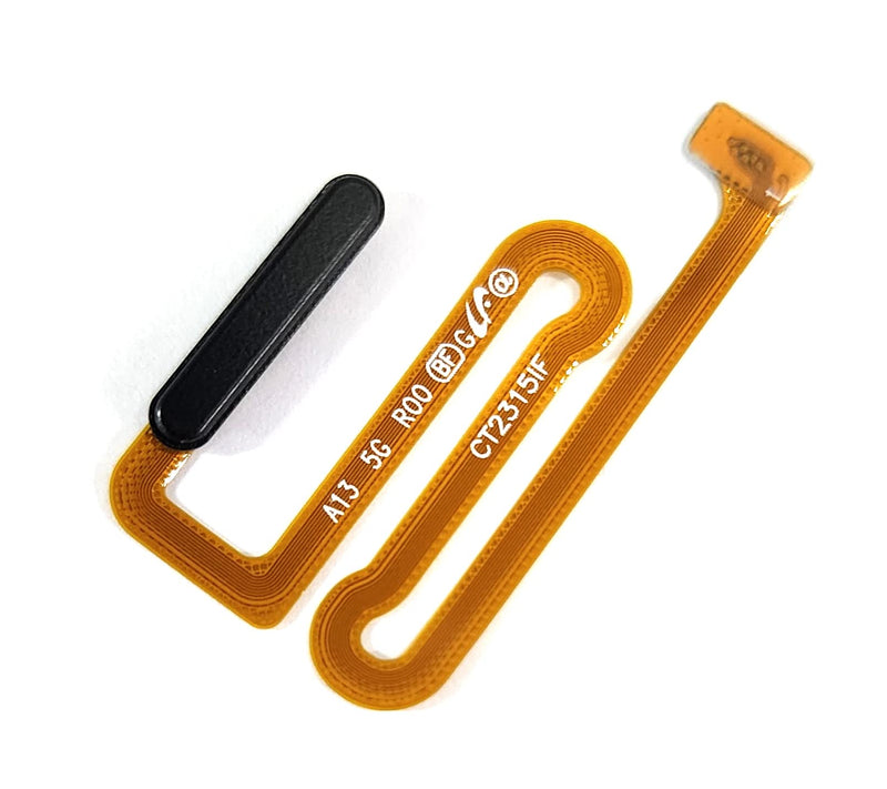 Power Button &Fingerprint Sensor Flex Cable Replacement for Samsung Galaxy A13 5G A136U-Black