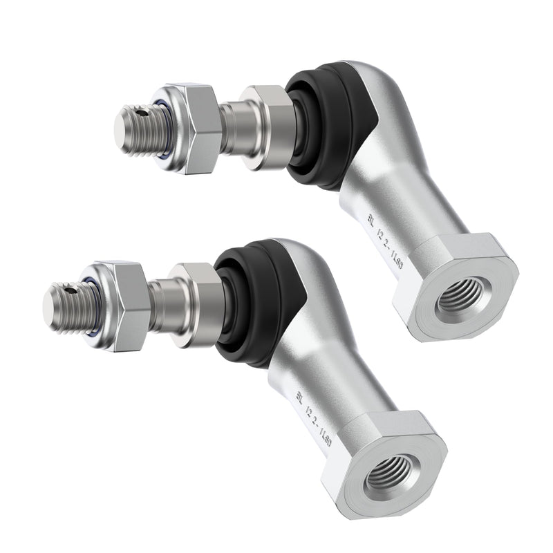 10L0L Outer Tie Rod End for Yamaha G22, G27, G29 Drive Gas and Electric Golf Cart 2003-Up, 2 Packs Ball Joint Kit, Replace OEM JU0-F3841-00, JU0-F3841-00-00