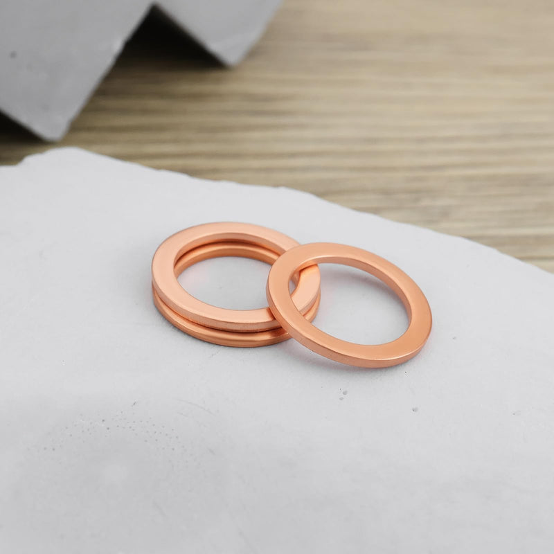 40Pcs Automobile Brake Line Copper Washer M10 Washer 14x10x1mm Compatible with HEL Bike