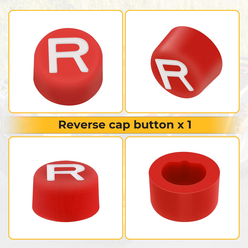 M MATI 1PCS Reverse Cap Button for Honda FourTrax 300 Rancher 350 420 Foreman 400 450 500 Recon 250 TRX300EX TRX250EX TRX250X TRX350 TRX250 TRX200 TRX125 ATC250 ATC125 53187-VM6-000
