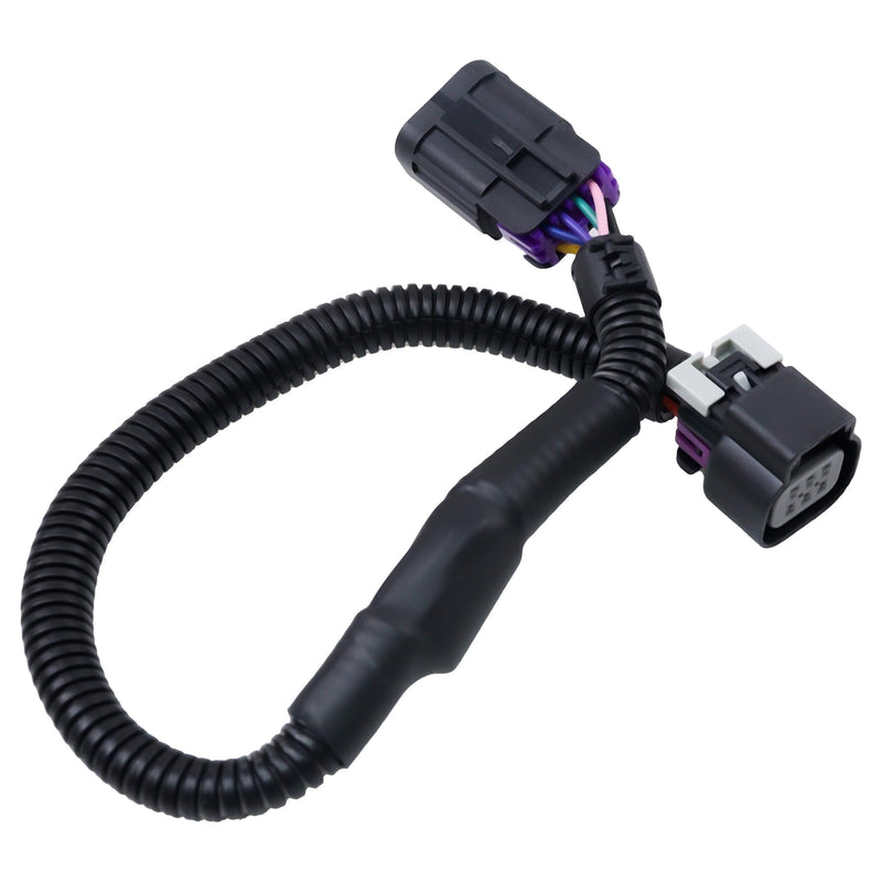 E3200 Throttle Body X-Link Adapter Harness Module Compatible with TBSS LS2 LS3 or LS7 8 Pin to 6 Pin DBW Throttle Body Adapter Wiring Harness Replaces SDTRKADPT 25383922