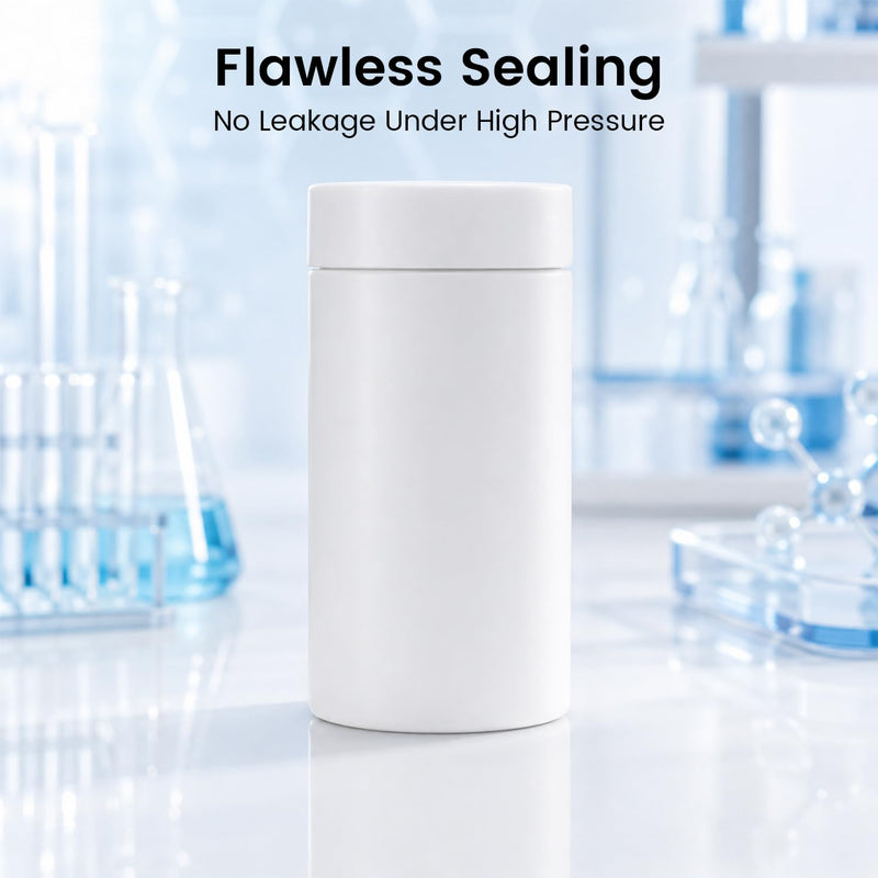 BAOSHISHAN polytetrafluoroethylene Lined Vessel Liner Container for Synthesis Autoclave Reactor (100ml)