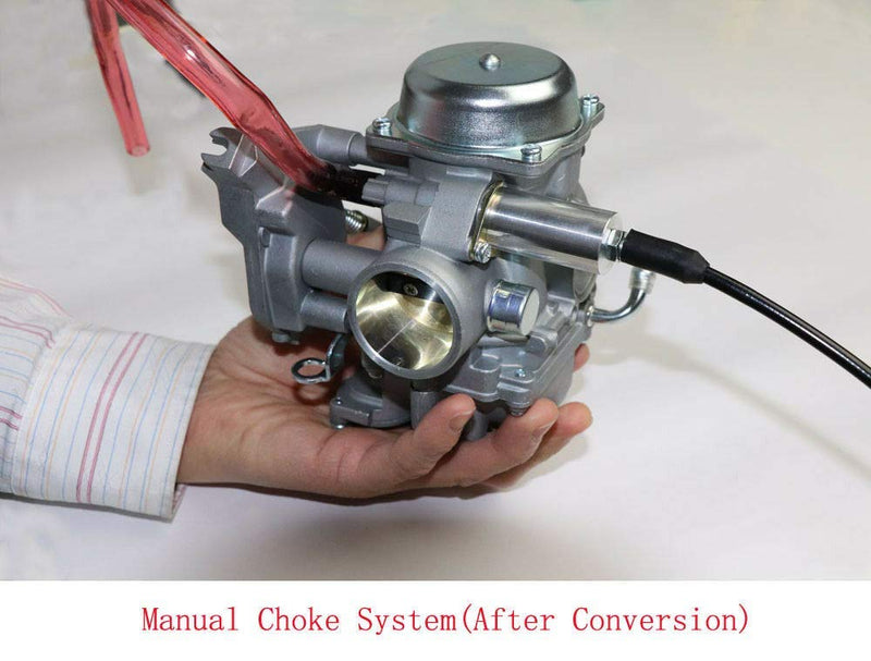 Manual Choke Conversion Kit Fits For Arctic Cat Electric Choke, 350 366 400 500 650 ATV