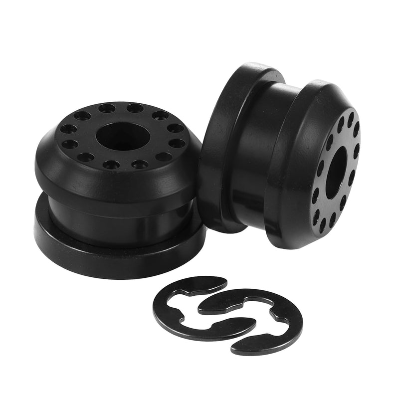 4-Pack Transfer Case Shifter Linkage Control Lever Bushing Grommet with E-Clips for Dodge Ram 1500 2500 3500 4x4 2002-2010 - Shifter Linkage Bushing Replacement for OEM 68078974AA and 68078975AA 4