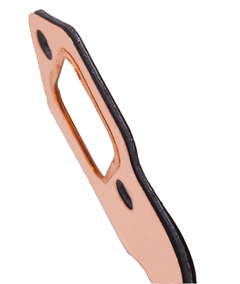 Header Collector Gasket for SB Chevy 327 305 350 383 Exhaust Gaskets Replacement Square Port Copper Header Exhaust Gaskets SB Block Hugger Headers Gaskets, Reusable 2PCS