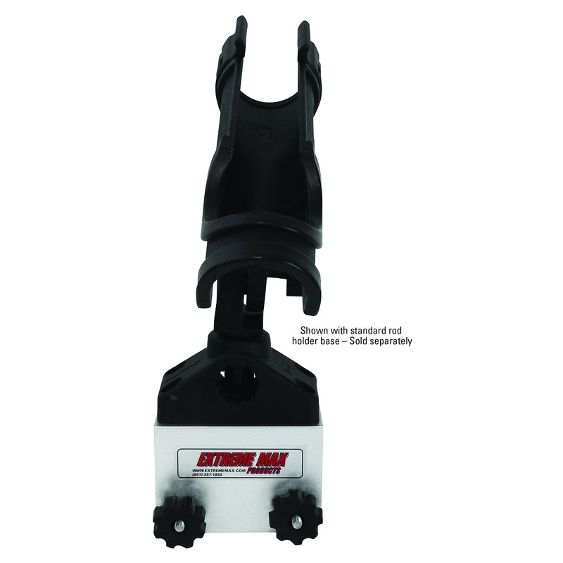 Extreme Max 3005.4402 90° Aluminum Slider Base for Tracker Versatrack Systems