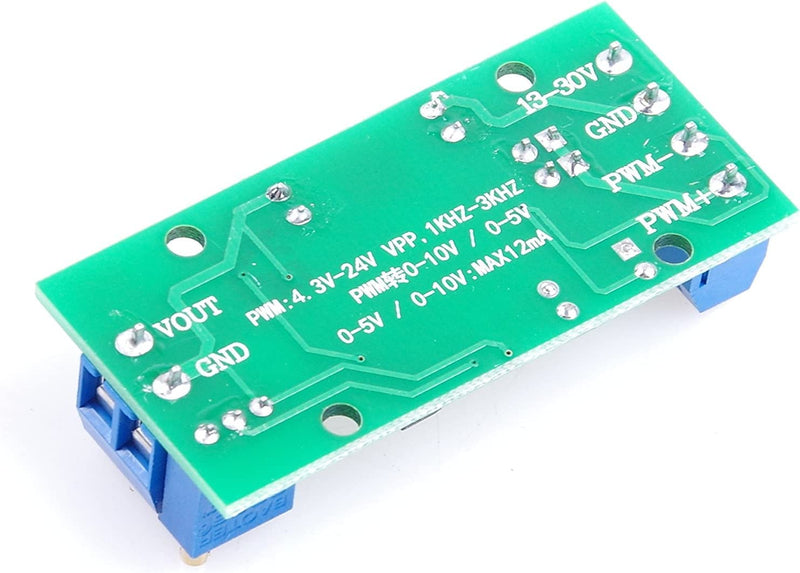 PWM-to-Voltage Module 0% -100% PWM Converted to DC 0-10V Voltage Analog to Digital
