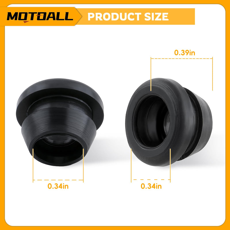 MOTOALL Transfer Case Shift Linkage Bushing for Wrangler TJ YJ Comanche MJ Cherokee XJ ZJ, 2PCS